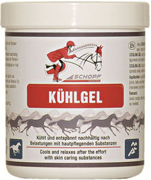 Schopf Riders Kühlgel Pferdebalsam zur Entspannung von Muskulatur und Sehnen 500 g - 500 ml – Bild 1 von 4