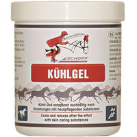 Produktbild von Schopf Riders Kühlgel Pferdebalsam zur Entspannung von Muskulatur und Sehnen 500 g - 500 ml