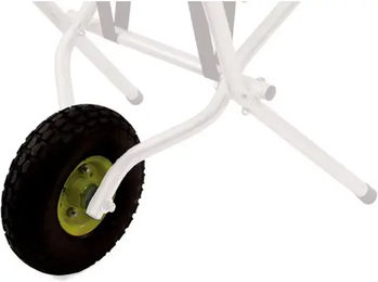Produktbild von Schubkarrenrad Umbria Equitazione Schwarz