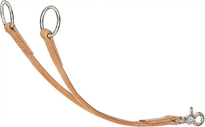 Produktbild von Schutz Brothers Martingale-Gabel aus Rindsleder in Braun