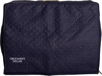 Schutzhülle für Grooming Deluxe Hundesalonbox in Blau und Beige – Bild 1 von 5