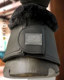 Schwarze Equestrian Hufglocken 2er Set Schwarz – Bild 1 von 1