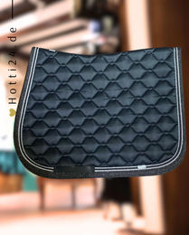 Schwarze Equestrian Vielseitigkeitsschabracke Schwarz – Bild 1 von 1