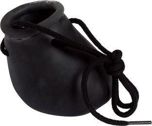Schwarze Hundeschuhe aus Gummi für den Winter Größe 3 – Bild 1 von 2