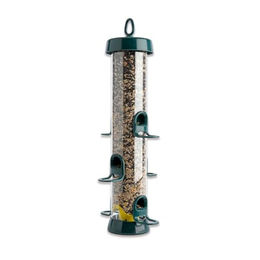 Schwegler Futtersäule Big Easy Metall Vogel-Futtersäule Grün 50 cm - 2,2 l – Bild 1 von 2