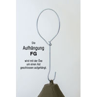 Produktbild von Schwegler Meisenkasten Nisthöhle Typ 2M aus Holzbeton mit Aufhängung und 26 mm Flugloch in Rot