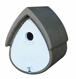 Schwegler Meisenresidenz Typ 1MR Nisthöhle aus Holzbeton mit 32 mm Flugloch grün-grau – Bild 1 von 5