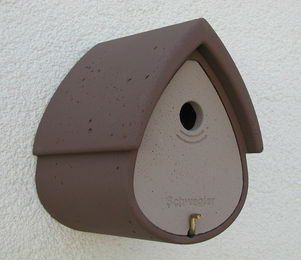 Schwegler Meisenresidenz Vogelnistkasten Typ 1MR für Meisen und Wildvögel braun – Bild 1 von 3