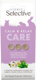Science Selective Supreme Calm & Relax Care Vitaminsupplement für Kaninchen Meerschweinchen und Chinchilla 100 g – Bild 1 von 2