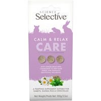 Produktbild von Science Selective Supreme Calm & Relax Care Vitaminsupplement für Kaninchen Meerschweinchen und Chinchilla 100 g
