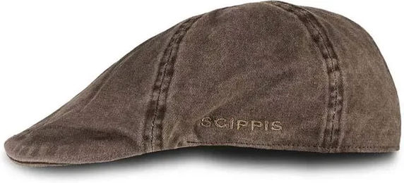 Scippis Beret Gorra Chilla Barette aus Baumwolle Braun S/M – Bild 1 von 1