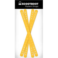 Produktbild von Scoot Boots Fesselriemen aus TPU in Gelb 4er Pack