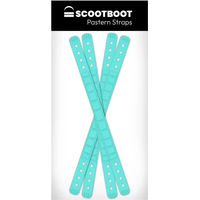 Produktbild von Scoot Boots Fesselschutz Laniere aus TPU 4er Pack Blau Türkis