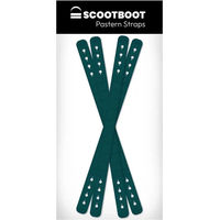 Produktbild von Scoot Boots Fesselschutz Laniere aus TPU in Grün 4er Pack