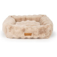 Produktbild von Scruffs Alpine Hundebett aus Plüsch in Beige 90x70 cm