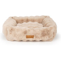 Produktbild von Scruffs Alpine Hundebett Plüsch Beige 110x75 cm