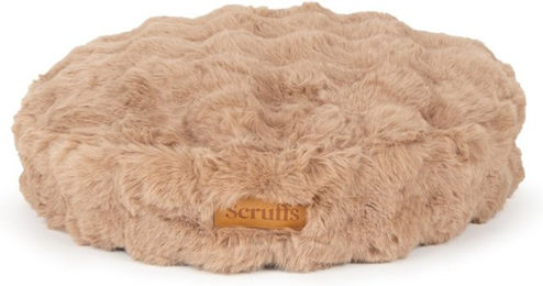 Produktbild von Scruffs Alpine Katzenbett aus Kunstleder Ø 50 cm Beige Braun - 50 cm
