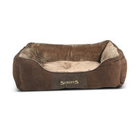 Produktbild von Scruffs Chester Hundebett aus Plüsch in Braun Größe L