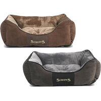 Produktbild von Scruffs Chester Hundebett aus Plüsch in Braun Größe M