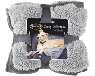 Scruffs Cosy Blanket Hundedecke aus Polyester Grau 110x72,5 cm – Bild 1 von 7