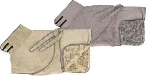 Scruffs Expedition Deluxe Noodle Drying Coat Hundemantel aus Fleece in Sage Green Größe S – Bild 1 von 3