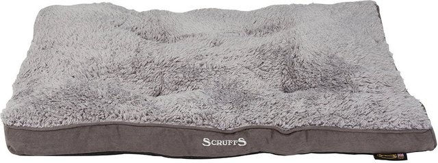 Scruffs Hundekissen Cosy Mattress Grau Velours Größe M – Bild 1 von 1