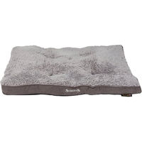 Produktbild von Scruffs Hundekissen Cosy Mattress Grau Velours Größe M