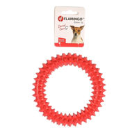 Produktbild von Scrum Hundespielzeug Flamingo Kauspielzeug aus Gummi Rot