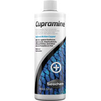 Produktbild von Seachem Cupramine Aquarium Wasserreiniger Medikament für Fische - 2 l