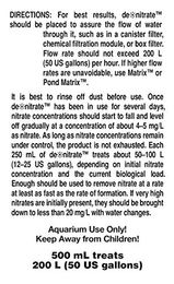 Seachem De*nitrate Nitratentferner Wasseraufbereiter für Fisch Aquarien 500ml – Bild 1 von 4