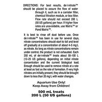 Produktbild von Seachem De*nitrate Nitratentferner Wasseraufbereiter für Fisch Aquarien 500ml