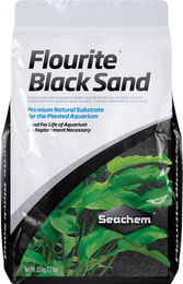 Seachem Flourite Black Sand Naturmaterial Bodengrund für Süßwasser Aquarien 3,5 kg - 3,5 kg – Bild 1 von 3