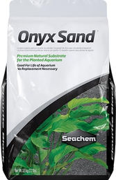 Seachem Fluorit Onyx Sand Substrat Schwarz 3,5 kg – Bild 1 von 3