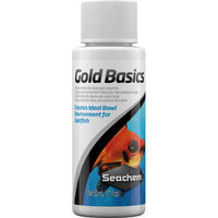 Produktbild von Seachem Gold Basics Wasseraufbereiter für Goldfische 50ml