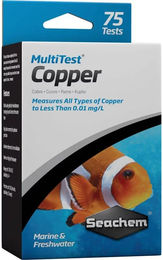 Produktbild von Seachem Kupfer-Multitest für Süßwasser und Meerwasser