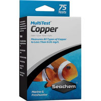 Produktbild von Seachem Kupfer-Multitest für Süßwasser und Meerwasser
