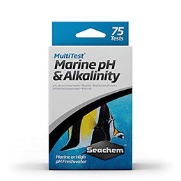 Seachem MultiTest Marine pH und Alkalinität Wassertest für Meerwasser und Fisch – Bild 1 von 3