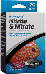 Produktbild von Seachem Multitest NO2 und NO3 Wassertester für Fische