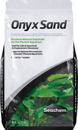 Seachem Onyx Sand Bodengrund für Süßwasser-Fischaquarien Schwarz Grau 7 kg - 7 kg – Bild 1 von 2