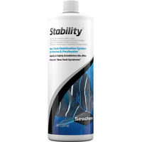 Produktbild von Seachem Stability Wasseraufbereiter zur Aquarium-Stabilisierung für Fische und Salzwasser 2 Liter
