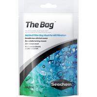 Produktbild von Seachem The Bag Filtermedienbeutel für Aquaristik aus Kunststoff 13 x 25 cm Weiß