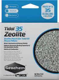 Seachem Tidal 35 Charge Zeolite Filtermedium zur Wasseraufbereitung für Süßwasser und Salzwasser 144g - 144 g – Bild 1 von 3