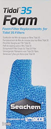 Seachem Tidal 35 Filterschwamm Ersatz-Filterschaum Blau 2er-Pack für Fischaquarien – Bild 1 von 3
