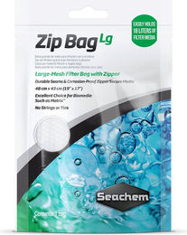 Seachem Zip Bag Filternetzbeutel Large für Fischwasserfilter mit korrosionsbeständigem Reißverschluss - 1 Stk. – Bild 1 von 2