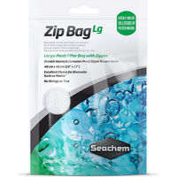Produktbild von Seachem Zip Bag Filternetzbeutel Large für Fischwasserfilter mit korrosionsbeständigem Reißverschluss - 1 Stk.