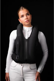 Produktbild von Seaver Safe Fit Crystal Rain Reit-Airbag-Weste Unisex Schwarz Größe M