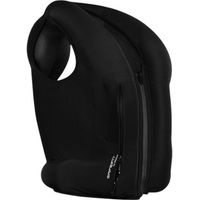 Produktbild von Seaver SAFEFIT Airbag-Sicherheitsweste für Hunde in Schwarz XL aus wasserabweisendem Mesh