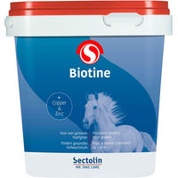 Produktbild von Sectolin Biotin Ergänzungsfutter für die Hufgesundheit sowie Haut und Fell 1 kg