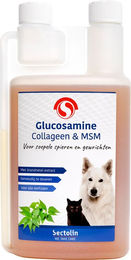 Sectolin Glucosamin Kollagen und MSM für Hunde und Katzen Senior 1 Liter – Bild 1 von 2