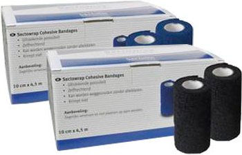 Sectolin Sectowrap Gamaschen zur Wundpflege Schwarz 1 Rolle – Bild 1 von 2